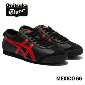 IjcJ^CK[ Xj[J[ Onitsuka Tiger MEXICO 66 LVR66 BLACK/CLASSIC RED ubN NVbNbh # 1183C102.004 V[Y