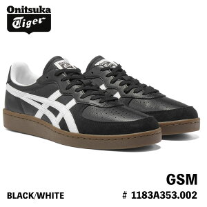 �I�j�c�J�^�C�K�[ �X�j�[�J�[ Onitsuka Tiger �X�j�[�J�[ �����Y ���f�B�[�X GSM �W�[�G�X�G�� BLACK/WHITE �u���b�N �z���C�g 1183A353.002 �V���[�Y