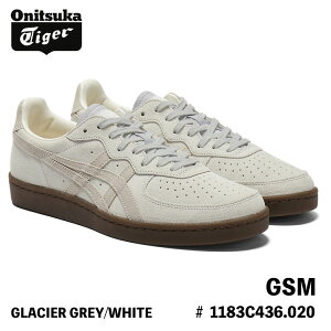 �I�j�c�J�^�C�K�[ �X�j�[�J�[ Onitsuka Tiger �����Y ���f�B�[�X GSM �W�[�G�X�G�� GLACIER GREY/WHITE �O���C�V���[�O���[�^�z���C�g 1183C436.020 �V���[�Y