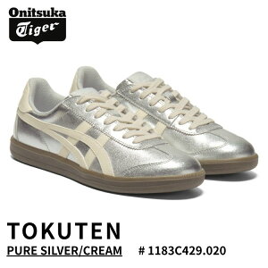 �I�j�c�J�^�C�K�[ �X�j�[�J�[ Onitsuka Tiger TOKUTEN �g�N�e�� PURE SILVER/CREAM �s���A�V���o�[/�N���[�� # 1183C429.020 �V���[�Y �����Y ���f�B�[�X