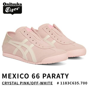 �I�j�c�J�^�C�K�[ �X�j�[�J�[ Onitsuka Tiger MEXICO 66 SD PARATY ���L�V�R66 SD PARATY CRYSTAL PINK/OFF-WHITE �N���X�^���s���N/�I�t�z���C�g # 1183C635.700 �V���[�Y �����Y ���f�B�[�X