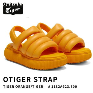 �I�j�c�J�^�C�K�[ �T���_�� ���f�B�[�X Onitsuka Tiger �T���_�� ���f�B�[�X OTIGER STRAP TIGER ORANGE/TIGER ORANGE �^�C�K�[�I�����W/�^�C�K�[�I�����W �I�[�^�C�K�[ # 1182A623.800 �V���[�Y �E�B�����Y ���f