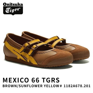 �I�j�c�J�^�C�K�[ �X�j�[�J�[ Onitsuka Tiger MEXICO 66 TGRS ���L�V�R66 # 1182A678.201 BROWN/SUNFLOWER YELLOW �u���E�� �T���t�����[�C�G���[ �V���[�Y
