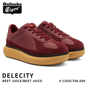 �I�j�c�J�^�C�K�[ �X�j�[�J�[ Onitsuka Tiger �X�j�[�J�[���f�B�[�X �����Y DELECITY �f���V�e�B BEET JUICE/BEET JUICE �r�[�g�W���[�X # 1183C768.600 �V���[�Y