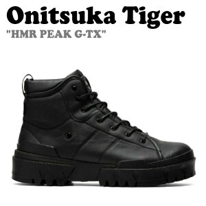 �I�j�c�J�^�C�K�[ �u�[�c Onitsuka Tiger �����Y ���f�B�[�X HMR PEAK G-TX �q�}������ �s�[�N �S�A�e�b�N�X HIMARAYAN PEAK GORE-TEX BLACK �u���b�N 1183B995-001 �V���[�Y