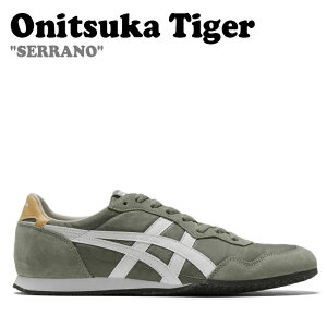 IjcJ^CK[ Xj[J[ Onitsuka Tiger Y fB[X SERRANO CL Z[m CL BURNT OLIVE o[gI[u WHITE zCg 1183B400.304 V[Y