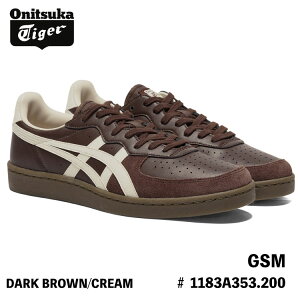 IjcJ^CK[ Xj[J[ Onitsuka Tiger Y fB[X GSM W[GXG DARK BROWN/CREAM _[NuE N[ 1183A353.200 V[Y