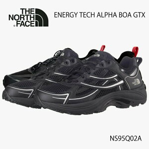 m[XtFCX Xj[J[ THE NORTH FACE ENERGY TECH ALPHA BOA GTX BLACK ubN GORE-TEX NS95Q02A