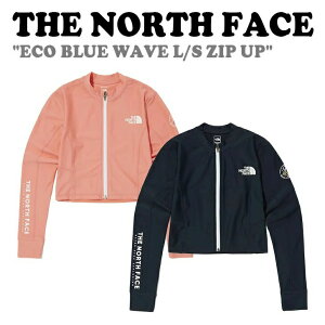 �m�[�X�t�F�C�X ���b�V���K�[�h THE NORTH FACE ���f�B�[�X ECO BLUE WAVE L/S ZIP UP �G�R �u���[ �E�F�[�u �����O�X���[�u �W�b�v �A�b�v MIDNIGHT NAVY �~�b�h�i�C�g �l�C�r�[ HOT CORAL �z�b�g �R�[���� NJ5JP