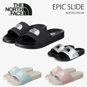 m[XtFCX T_ THE NORTH FACE EPIC SLIDE GsbN XCh T_ BLACK SILVER MINT PINK ubN Vo[ ~g sN NS81R52J / NS81R52K / NS81R52L / NS81R52M