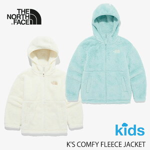 m[XtFCX t[X LbY qp THE NORTH FACE t[X j̎q ̎q K'S COMFY FLEECE JACKET LbY RtB[ t[XWPbg CREAM N[ MINT ~g NJ4FQ52T/NJ4FQ52U EFA