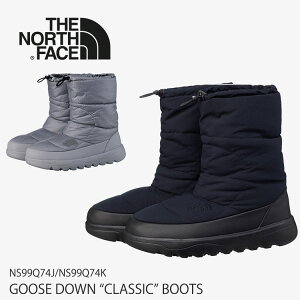 m[XtFCX u[c THE NORTH FACE Y fB[X GOOSE DOWN CLASSIC O[X_E NVbNu[c BLACK ubN HEATHER_GRAY wU[O[ NS99Q74J/K