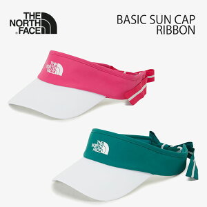 ノースフェイス サンバイザー レディース THE NORTH FACE BASIC SUN CAP HOT_PINK GREEN ホットピンク グリーン サンキャップ NE3CP11D / NE3CP11E