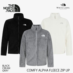 �m�[�X�t�F�C�X �t���[�X THE NORTH FACE �t���[�X COMFY ALPHA FLEECE ZIP UP �R���t�B �A���t�@ �t���[�X �W�b�v�A�b�v BLACK CREAM NJ4FR50J / NJ4FR50K / NJ4FR50L �E�F�A