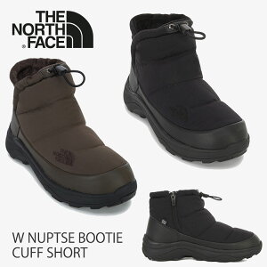 m[XtFCX u[c _E fB[X EB^[u[c hpV[Y Womens THE NORTH FACE u[c _E W NUPTSE BOOTIE CUFF SHORT BLACK ubN BROWN uE NS87R58A NS87R58B