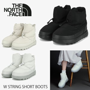 m[XtFCX u[c _E fB[X  EB^[u[c hpV[Y Womens THE NORTH FACE u[c _E W STRING SHORT BOOTS BLACK LIGHT_GRAY CREAM_BEIGE ubN x[WuE _[NO