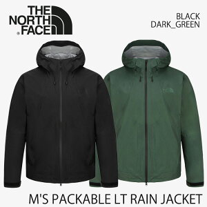 �m�[�X�t�F�C�X �W���P�b�g �h�� THE NORTH FACE �W���P�b�g �h�� M'S PACKABLE LT RAIN JACKET �����Y �X�g�[���G�K �W���P�b�g BLACK DARK_GREEN NJ2HR11A NJ2HR11B