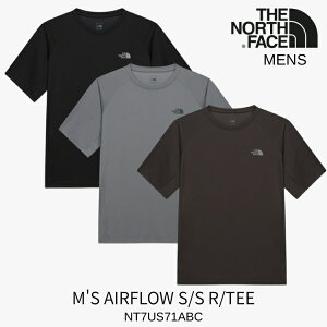 �m�[�X�t�F�C�X T�V���c �����Y THE NORTH FACE T�V���c �����Y M'S AIRFLOW S/S R/TEE �����Y �G�A�t���[ T�V���c ���� BLACK COOL_GRAY DEEP_TAUPE �u���b�N �N�[���O���C �f�B�[�v�g�[�v NT7US71A NT7US71B NT7US71C