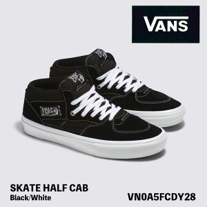 oY Xj[J[ VANS Xj[J[ SKATE HALF CAB XP[g n[t Lu Black/White ubN VN0A5FCDY281 V[Y