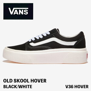 �o���Y �X�j�[�J�[ ���� VANS OLD SKOOL HOVER �X�j�[�J�[ ���� �I�[���h�X�N�[�� �z�o�[ BLACK/WHITE �u���b�N �z���C�g �V���[�Y V36 HOVER