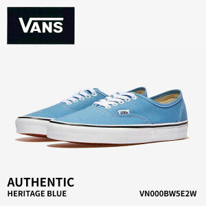 �o���Y �X�j�[�J�[ VANS �X�j�[�J�[ AUTHENTIC HERITAGE BLUE �o���Y �I�[�Z���e�B�b�N �w���e�[�W�u���[ �����Y ���f�B�[�X VN000BW5E2W �V���[�Y