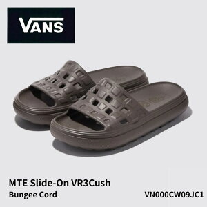 �o���Y �T���_�� VANS MTE Slide-On VR3Cush �X���C�h�I�� VR3 �N�b�V�� Bungee Cord �o���W�[�R�[�h VN000CW09JC1 �V���[�Y
