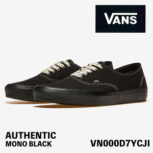 �o���Y �X�j�[�J�[ VANS �X�j�[�J�[ AUTHENTIC MONO BLACK VN000D7YCJI �I�[�Z���e�B�b�N ���m �u���b�N �V���[�Y