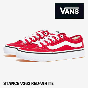 oY Xj[J[ VANS Xj[J[ STANCE X^X V362 RED/WHITE bh/zCg V[Y