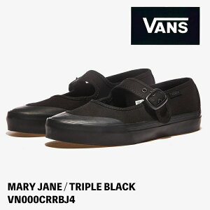 oY Xj[J[ VANS MARY JANE VN000CRRBJ4 TRIPLE BLACK [WF[ Womens p V[Y