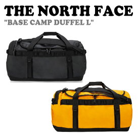 ノースフェイス ダッフルバッグ THE NORTH FACE BASE CAMP DUFFEL L ベース キャンプ ダッフル ラージ BLACK ブラック GOLD ゴールド NN2FQ25A/B バッグ