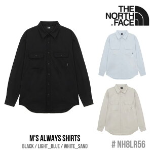 m[XtFCX Vc THE NORTH FACE Y fB[X M'S ALWAYS SHIRTS Y I[EFCY Vc BLACK ubN WHITE_SAND zCgTh LIGHT_BLUE Cgu[ NH8LR56A/B/C EFA