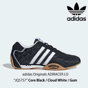 AfB_X IWiX Xj[J[ adidas Y fB[X Originals ADIRACER LO AfB[T[ [ Core Black / Cloud White / Gum ubN JQ5757 V[Y