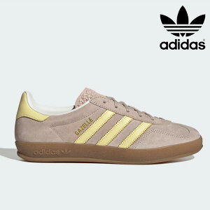 AfB_X IWiX Xj[J[ adidas Originals Xj[J[ Gazelle Indoor K[ ChA Y fB[X Wonder Taupe / Almost Yellow / Gum _[g[v I[XgCG[ K JR6519 V