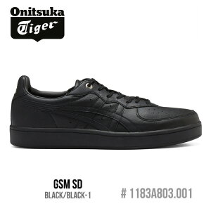 IjcJ^CK[ Xj[J[ Onitsuka Tiger GSM SD W[GXG GXfB[ Y fB[X BLACK/BLACK-1 ubN #1183A803.001 V[Y