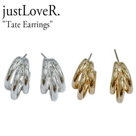 ジャストラバー ピアス justLoveR. レディース Tate Earrings テイト イヤリング SILVER シルバー GOLD ゴールド 韓国アクセサリー 6801365506 ACC