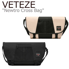 ベテゼ クロスバッグ VETEZE 正規販売店 メンズ レディース Newtro Cross Bag ニュートロ クロス バッグ BLACK ブラック BEIGE ベージュ NCB バッグ