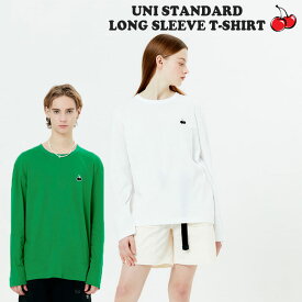キルシー ロンT KIRSH 正規販売店 UNI STANDARD LONG SLEEVE T-SHIRT ユニ スタンダード ロング スリーブ Tシャツ WHITE ホワイト GREEN グリーン FKQSCTR700M ウェア