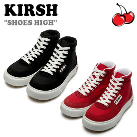 キルシー スニーカー KIRSH 正規販売店 SHOES HIGH シューズ ハイ BLACK ブラック RED レッド FKQRASA701M シューズ