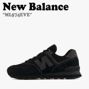 j[oX 574 Xj[J[ New Balance Y fB[X ML 574 EVE BLACK ubN ML574EVE NBP7CS114T V[Y