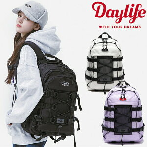 �f�C���C�t �����b�N Daylife ���K�̔��X �����Y ���f�B�[�X DOUBLE STRING BACKPACK �_�u�� �X�g�����O �o�b�N�p�b�N BLACK �u���b�N IVORY �A�C�{���[ PURPLE �p�[�v�� 2460905/6/7 �o�b�O