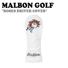 マルボンゴルフ ドライバーカバー MALBON GOLF メンズ レディース ROSES DRIVER COVER ローズ ドライバー カバー BLACK ブラック M2133LAC09BLK ACC