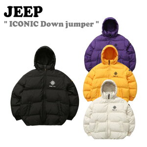 �W�[�v �_�E�� Jeep ICONIC Down jumper �A�C�R�j�b�N �_�E���W�����p�[ LIGHT BEIGE ���C�g �x�[�W�� YELLOW �C�G���[ PURPLE �p�[�v�� BLACK �u���b�N JM4JPU491BK/UP/YE/LE �E�F�A