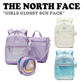 ノースフェイス バックパック THE NORTH FACE 女の子 GIRLS GLOSSY SCH PACK ガールズ グロッシー スクール パック 全3色 NM2DP03R/S/T バッグ