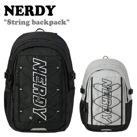 ノルディ バッグパック NERDY メンズ レディース String backpack ストリングバックパック BLACK ブラック GRAY グレー PNES23AA020101/1901 ノルディー バッグ
