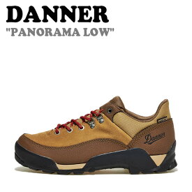 ダナー スニーカー DANNER メンズ PANORAMA LOW パノラマ ロー BROWN ブラウン RED レッド 63470 シューズ
