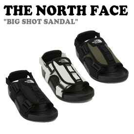 ノースフェイス サンダル THE NORTH FACE メンズ レディース BIG SHOT SANDAL ビッグ ショット サンダル BLACK ブラック BEIGE ベージュ KHAKI カーキ NS98P06A/B/C シューズ 【中古】未使用品