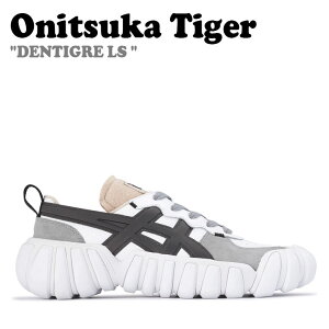 オニツカタイガー スニーカー Onitsuka Tiger メンズ レディース DENTIGRE LS デンティグレ LS WHITE ホワイト GRAPHITE GREY グラファイトグレイ 1183B421.100 シューズ