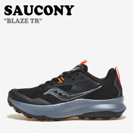 サッカニー スニーカー SAUCONY メンズ BLAZE TR ブレーズ TR BLACK ブラック VIZIORANGE オレンジ S20845-05 シューズ