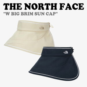 m[XtFCX Lbv THE NORTH FACE fB[X W BIG BRIM SUN CAP rbO u TLbv LIGHT BEIGE Cg x[W NAVY lCr[ NE3CN10A/B ACC
