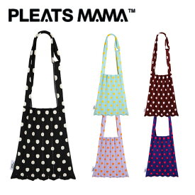 【国内発送/正規品】プリーツママ ショルダーバッグ PLEATSMAMA 正規販売店 MINI KNIT DOT SHOULDER BAG ミニ ニット ドット ショルダー バッグ PM11ZW-MB06 韓国 韓国バッグ プリーツバッグ バッグ